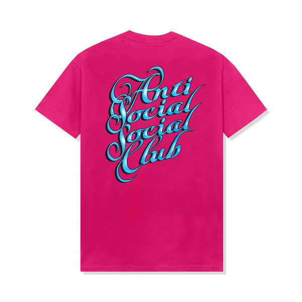 Anti Social Social Club T-Shirt "Eyelash" Pink