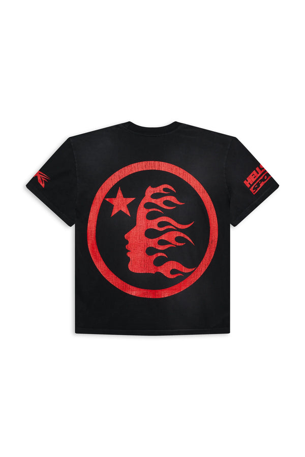 Hellstar: Beat Us Shirt (Black/Red)