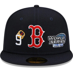 New Era Fitted: Boston Redsox 9 Rings Fitted (Navy Blue)