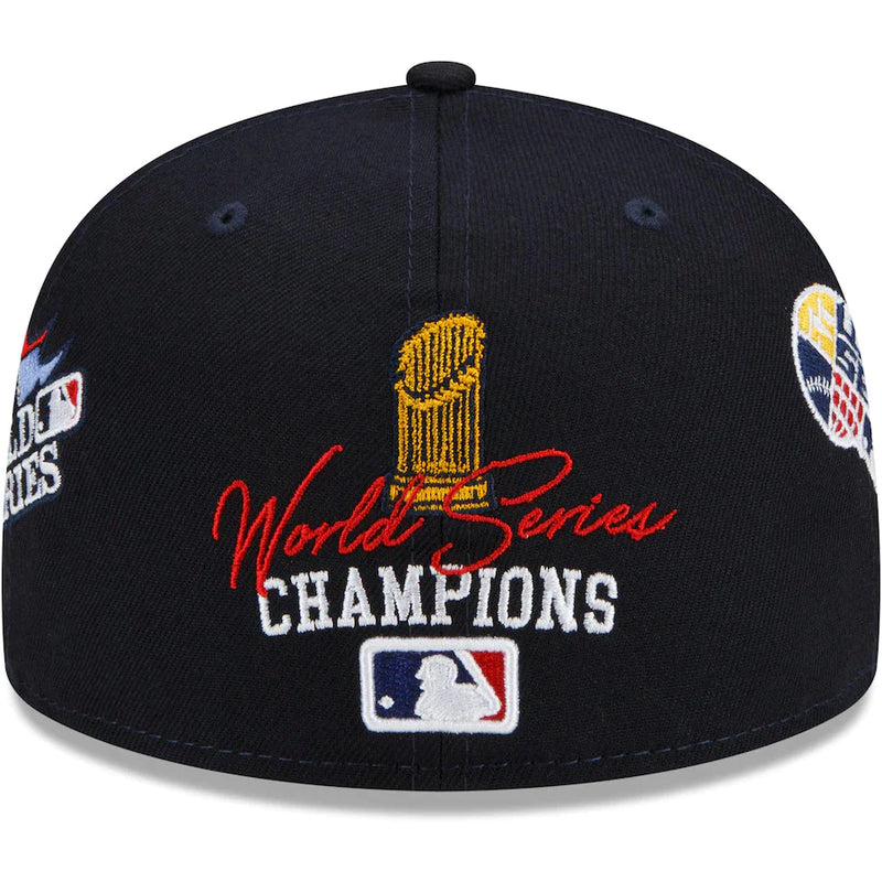 New Era Fitted: Boston Redsox 9 Rings Fitted (Navy Blue)