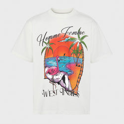 Homme Femme Private Island Tee (White)