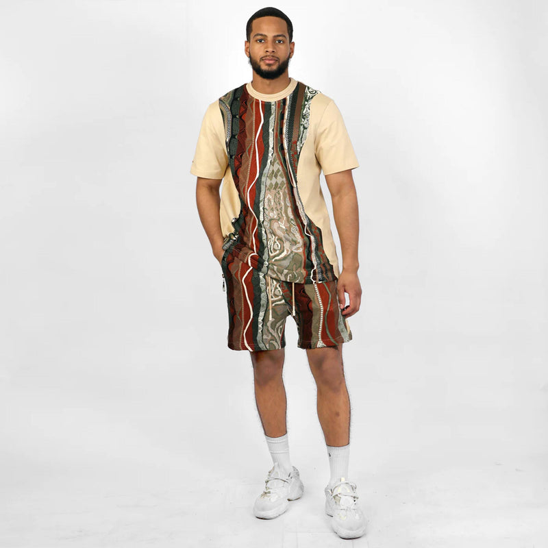 Coogi Khaki Short Set