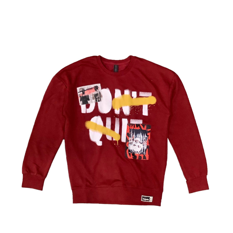 Plus Eighteen: Don't Quit Sweater (Red)