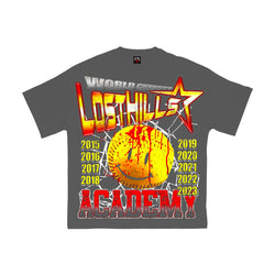 Lost Hills Tee (Ash,Yellow,Red)
