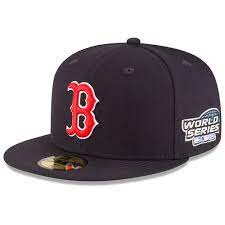 New Era Fitted: Boston Redsox 2004 World Series Patch (Navy Blue)