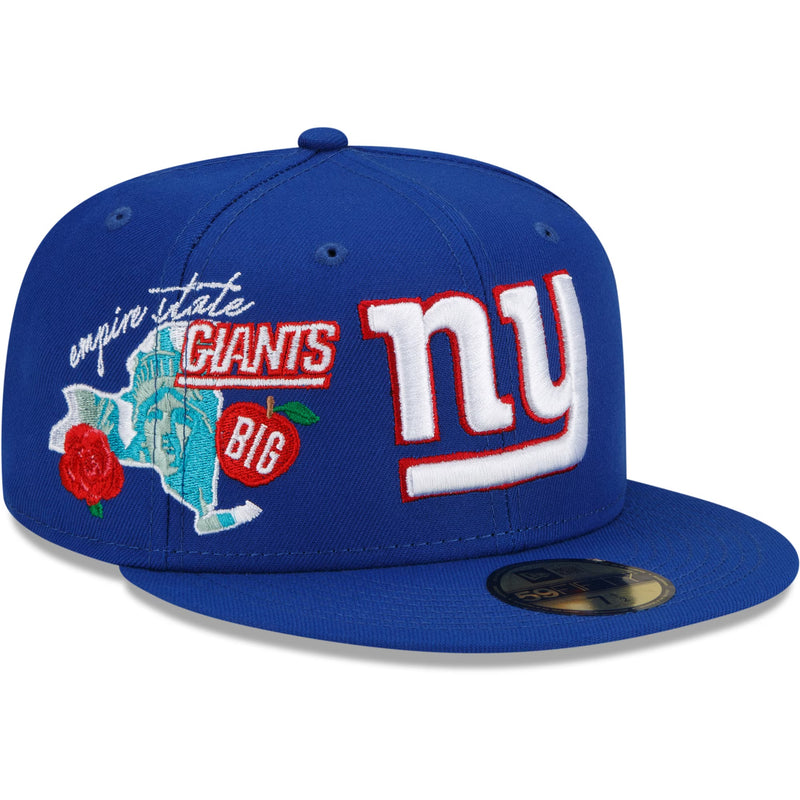 New Era Fitted: New York Giants Empire State Patch (Blue)