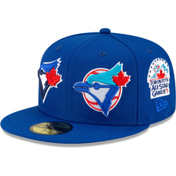 New Era Fitted: Toronto Bluejays Pride Patch (Blue)