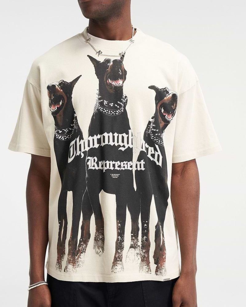 Represent: Thoroughbred Shirt ( Vintage White)