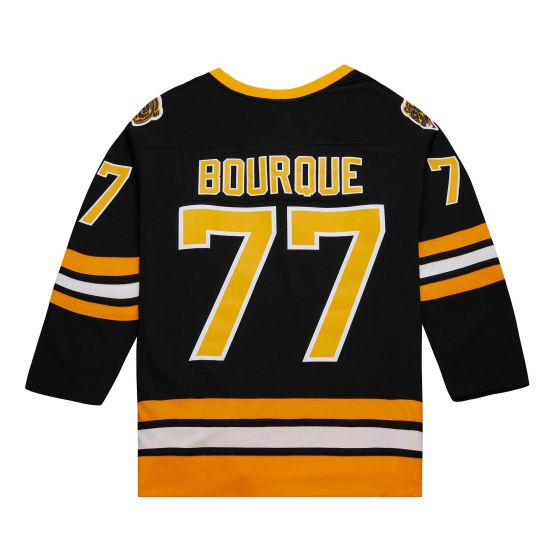 Mitchell & Ness: Ray Borque Boston Bruins Jersey (Black/White/Yellow)