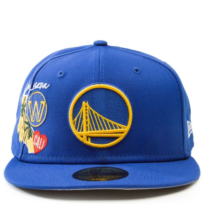 New Era Fitted: Golden State Warriors State Patch