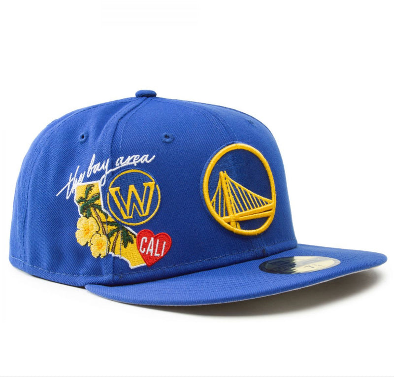 New Era Fitted: Golden State Warriors State Patch