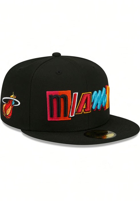 New Era Fitted: Miami Heat City Hat