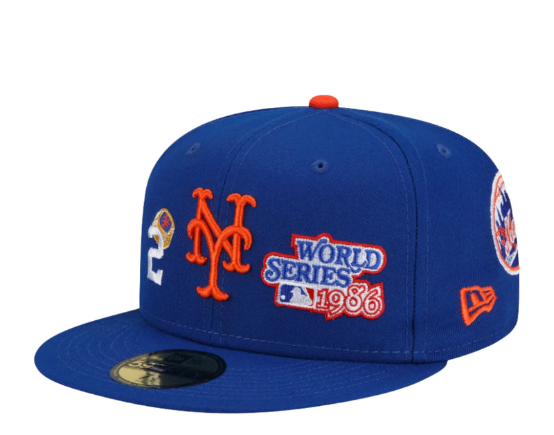 New Era Fitted: New York Mets 2 Ring Patche