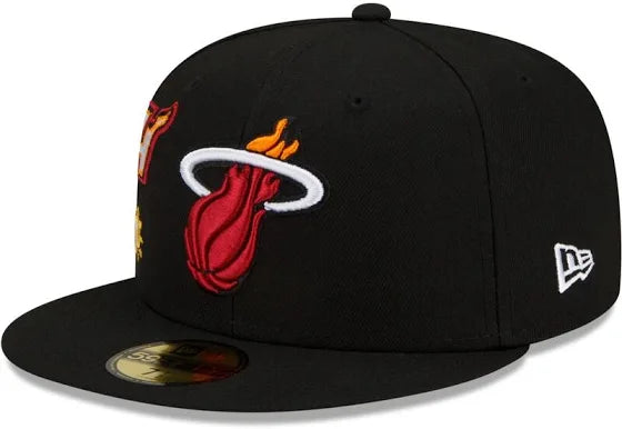 New Era Fitted: Miami Heat State Patch